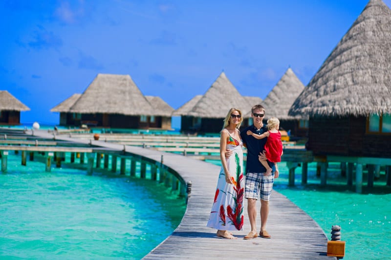 Booking a family resort in the Maldives means fun for everyone