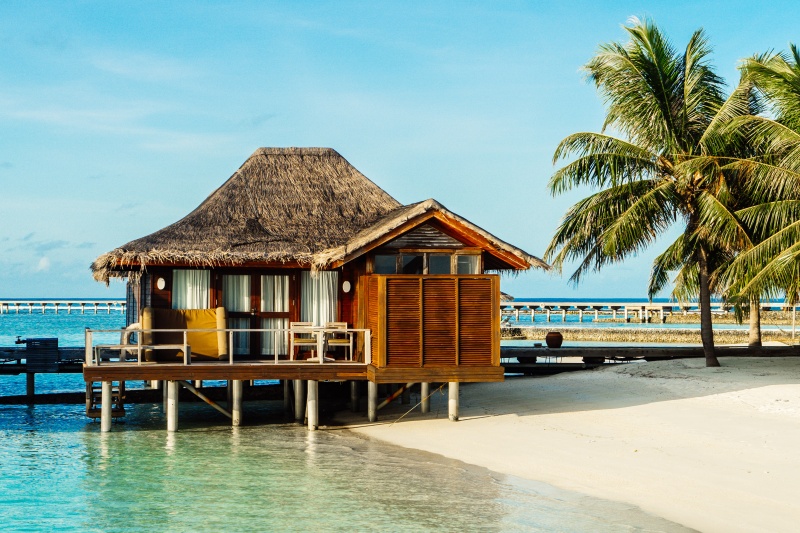 beach accommodation in Maldives