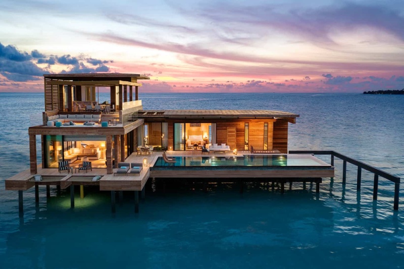 Water villa Waldorf Astoria