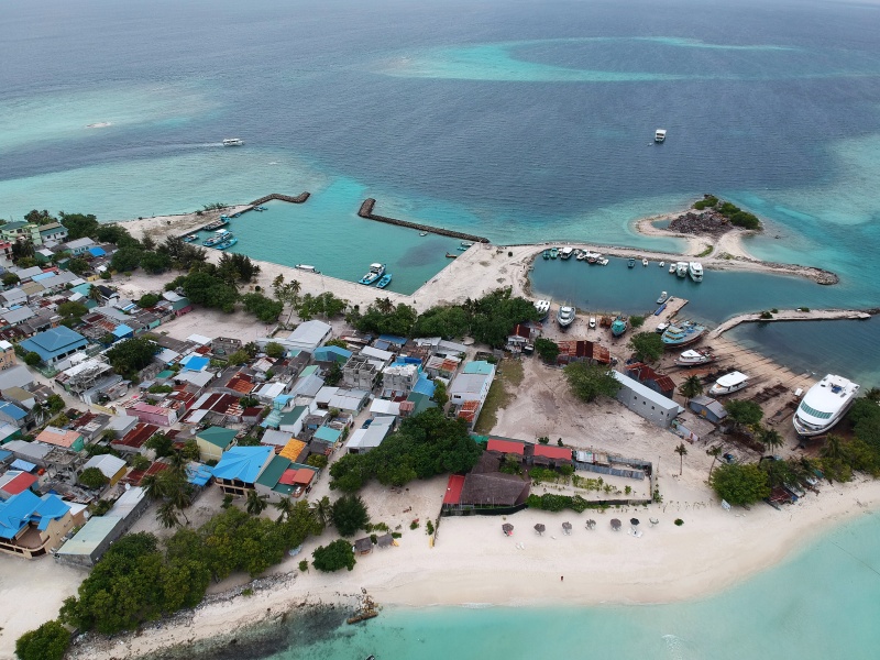 Island of Gulhi Maldives